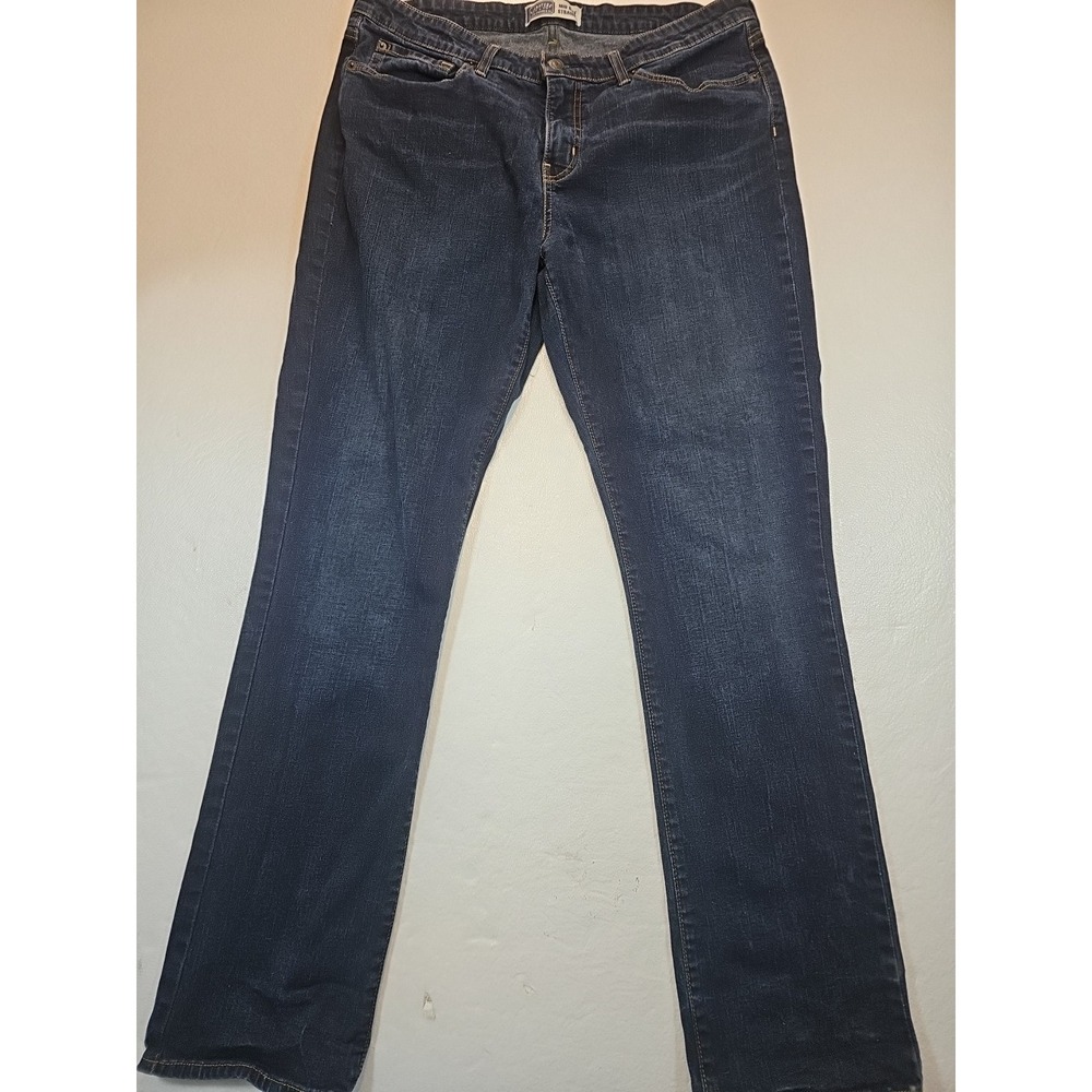 Signature Levi Strauss Jeans Womens 18M (36x32) Mid Rise Straight Leg Stretch